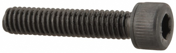Picture of Value Collection 4085171 Hex Socket Cap Screw: #5-44 Thread, 5/8" Length Under Head, Alloy Steel, Black Oxide Finish